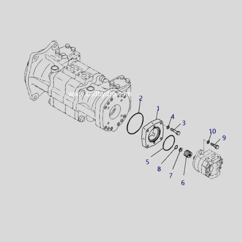 Power Your Komatsu PC1250 with a High-Performance Pump Assembly 708-2L-00681(pic1)
